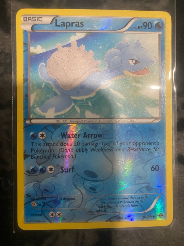 Lapras 25 26 35 36 Aurorus 26 Pokémon Cards - photo 5