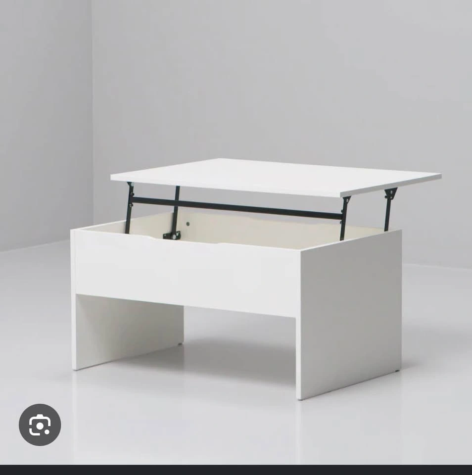 White Lift-Top Coffee Table - photo 2