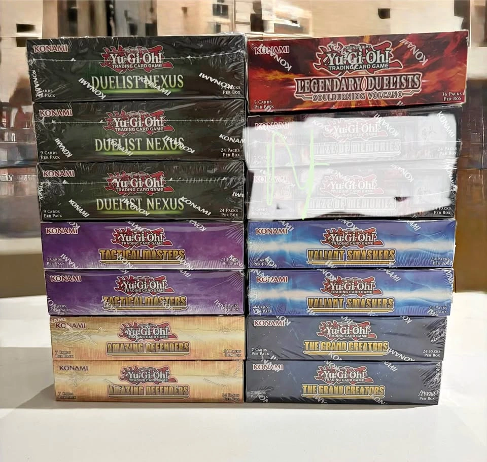 Yugioh Booster Boxes Bundle