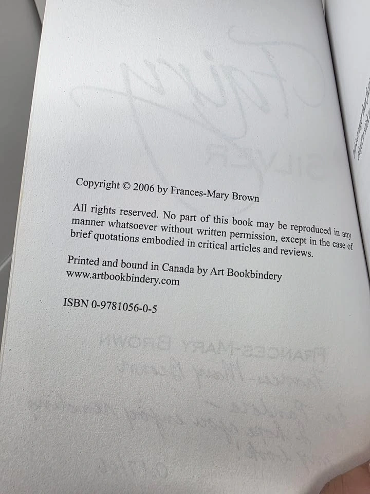 Fairy Silver by Frances-Mary Brown (2006) - Rare Canadian Fantas - photo 3