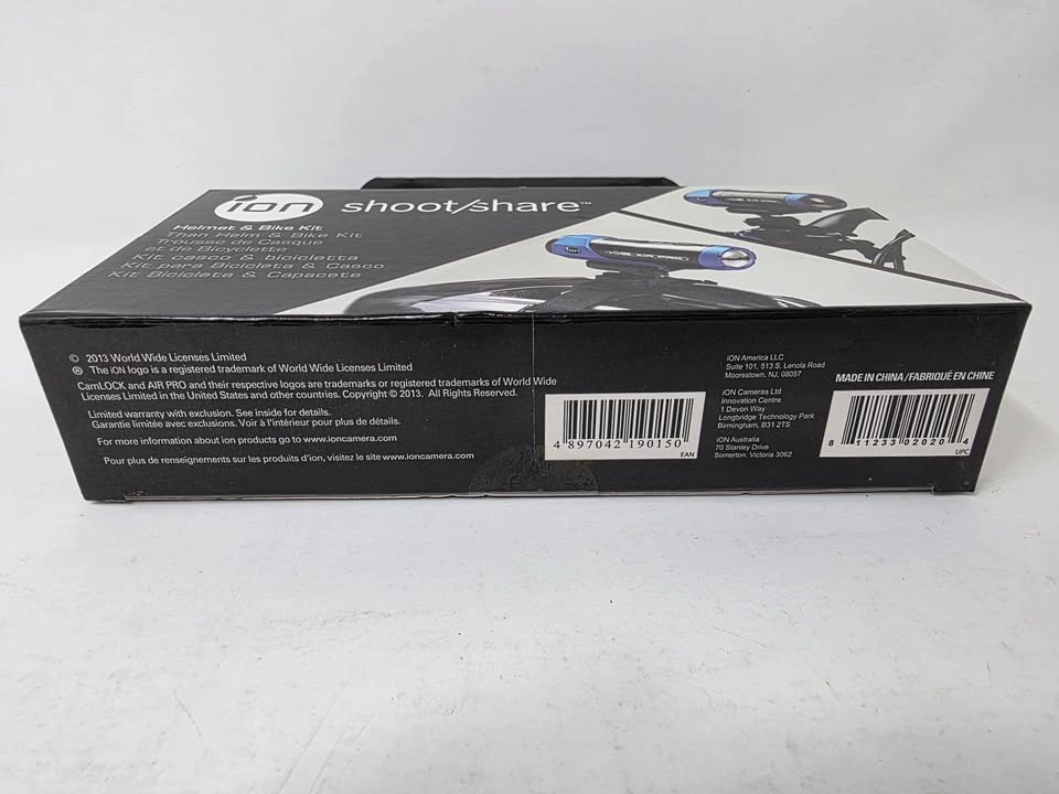NEW SEALED iON Air Pro Helmet & Bike Mount Kit (CamLOCK) - photo 2