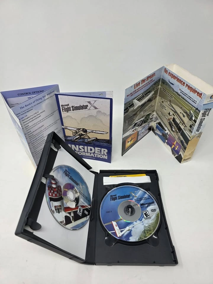 Microsoft Flight Simulator X (FSX) PC DVD-ROM Complete Set - photo 3