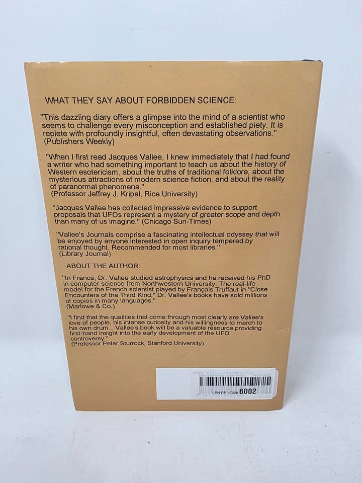 NEW Forbidden Science Volume 3 Journals 1980-1989 Jacques Vallee - photo 2