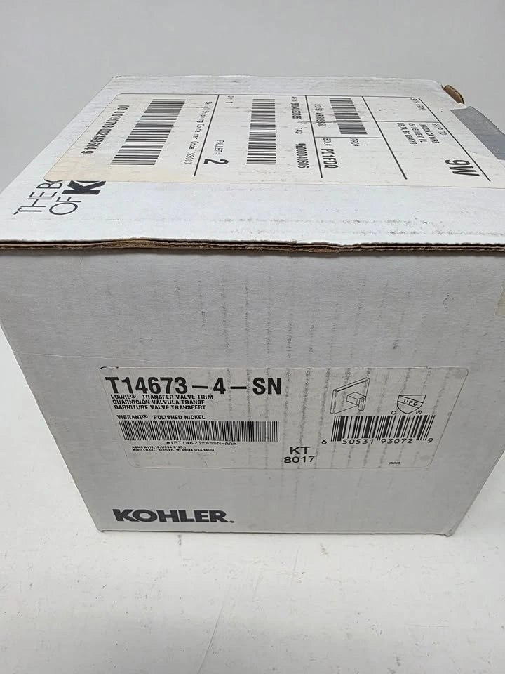 KOHLER K-T14673-4-SN Loure Transfer Valve Trim, Vibrant Polished - photo 2