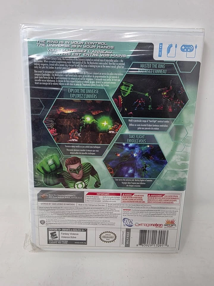 Green Lantern - Rise of the Manhunters (Bilingual Cover) Nintend - photo 2