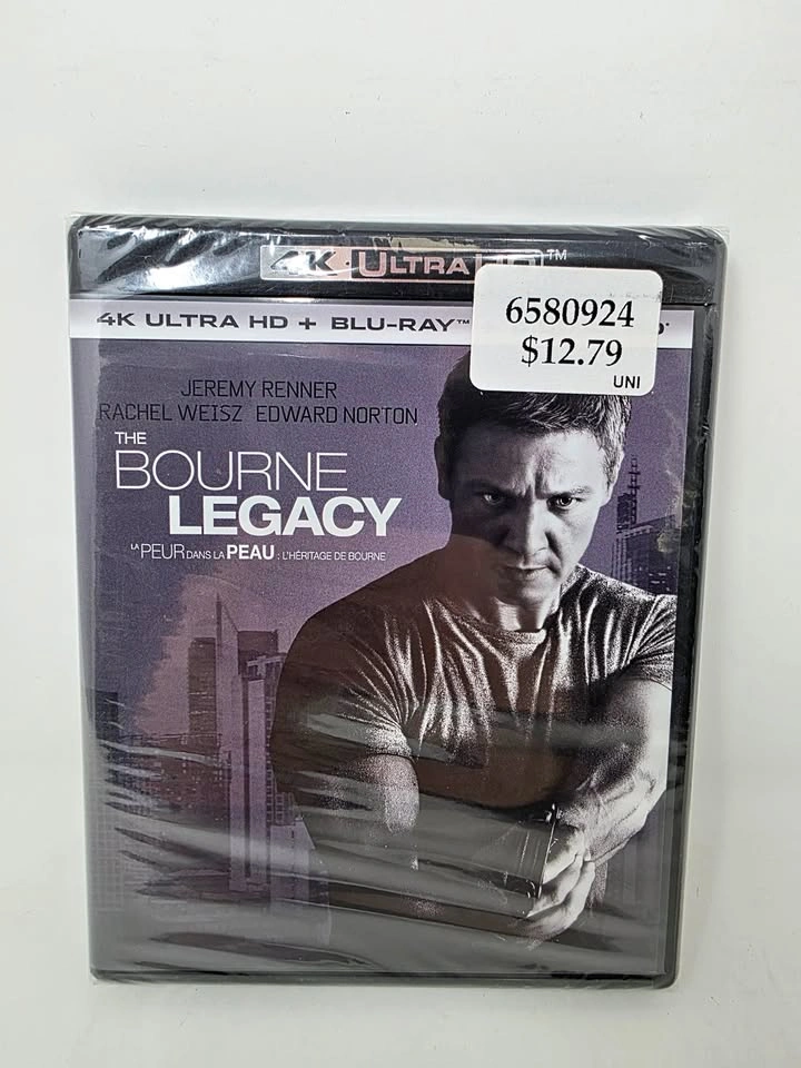The Bourne Legacy 4K UHD Blu-ray New, Sealed