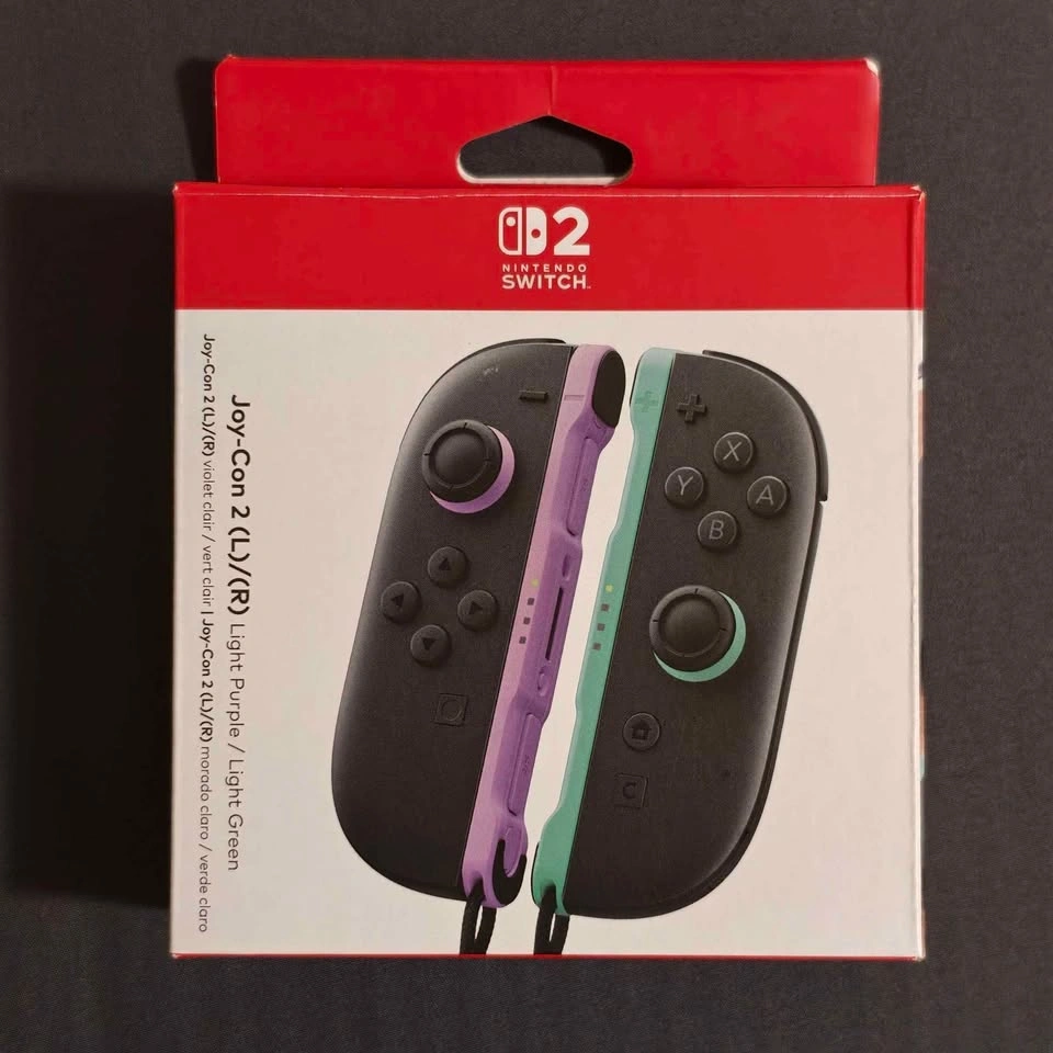 Nintendo Switch Joy-Con Purple and Green