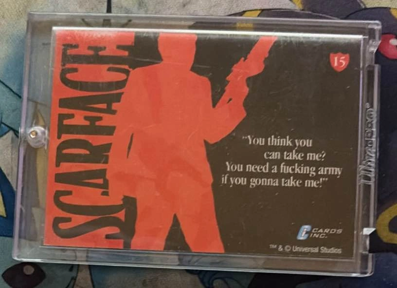 Scarface Movie Trading Card #15 Universal Studios - photo 2