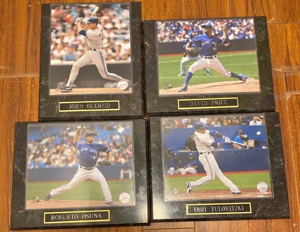 Toronto Blue Jays MLB Framed Player Plaques - Set of 4