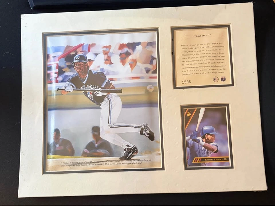 Toronto Blue Jays MLB Memorabilia Set - Plaque + Photo - photo 3