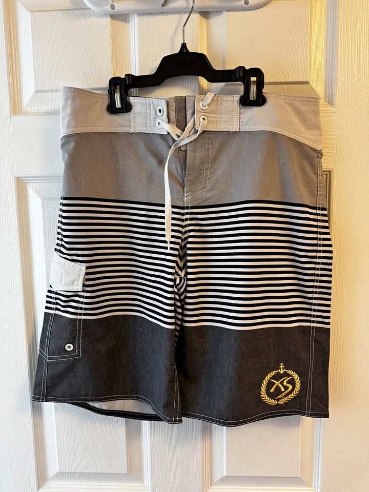 XS Night Club Swimming Board Shorts - Size 34
