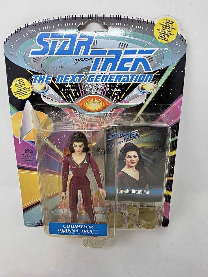 Vintage 1992 Star Trek TNG Deanna Troi Action Figure (Sealed)
