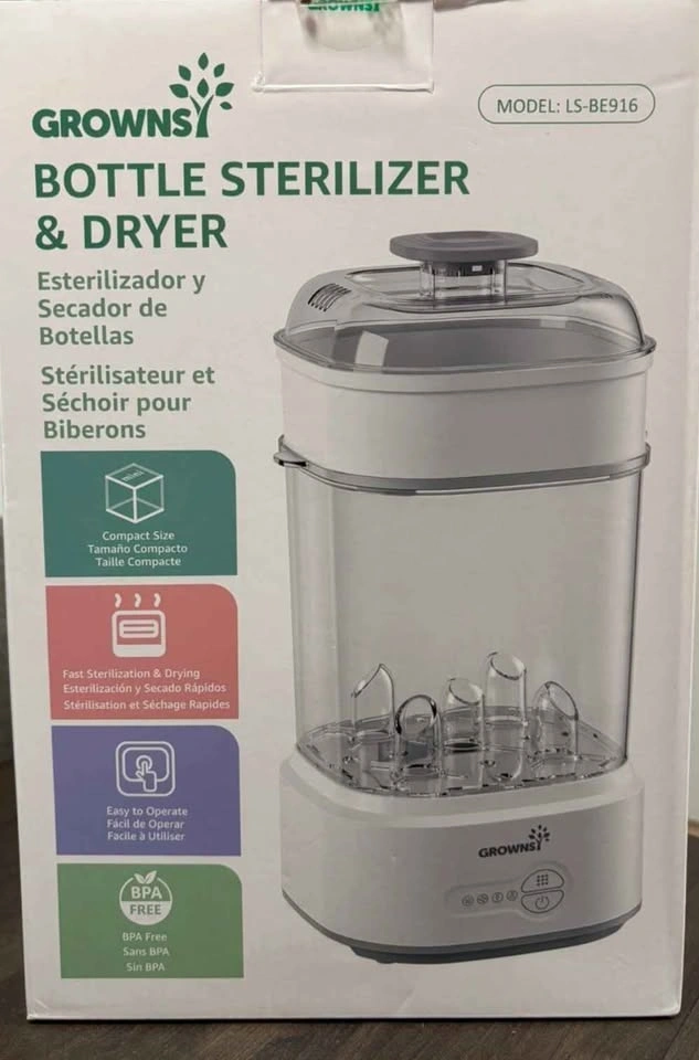 GROWNSY baby Bottle Sterilizer & Dryer - photo 2