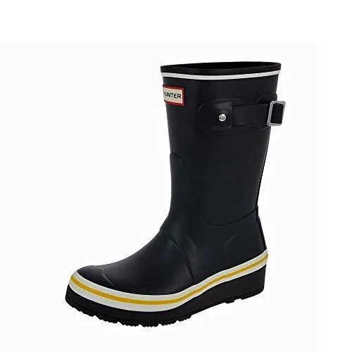 HUNTER Rain Boots Size US 8 W w/Insole & Socks thumbnail