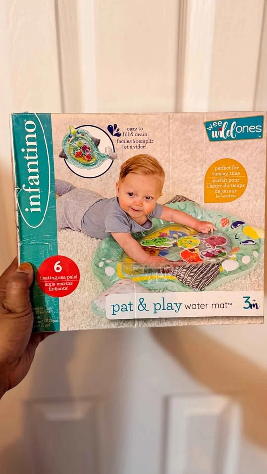 Infantino sensory pat and play water mat