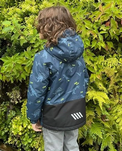 Boys’ Lightweight Hooded Puffer Jacket – Warm & Casual, Size 4 - photo 5