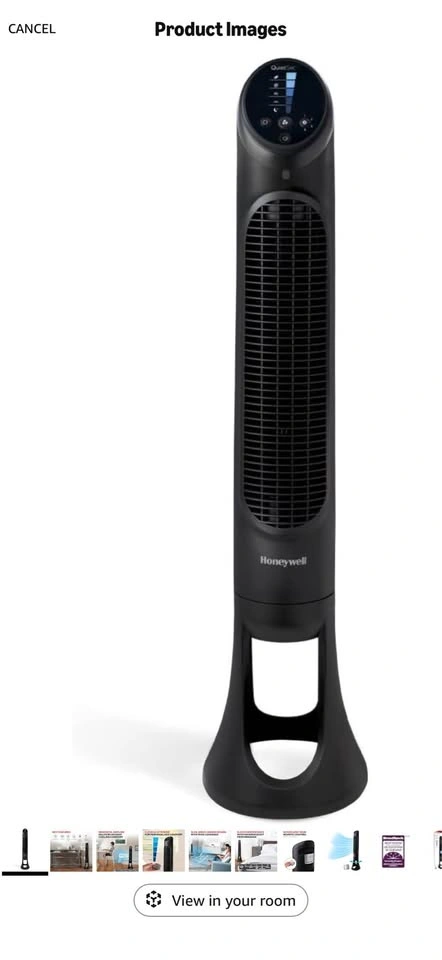 Honeywell QuietSet Tower Fan - photo 2