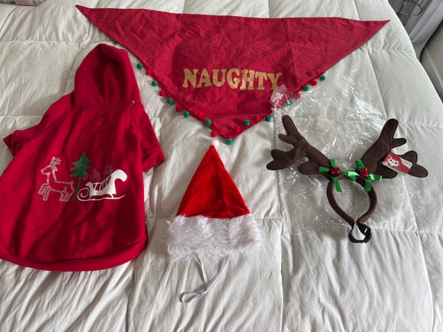 Holiday Small Dog Clothing Lot - for Medium sized Dog NEW