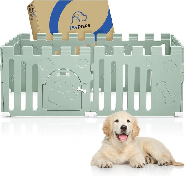 Brand New in the Box Dog Crate / Playpen with Door - NEW
