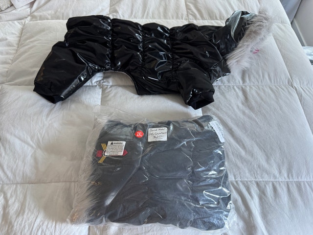 2 Brand New Dog Winter Snowsuit Jackets - photo 2
