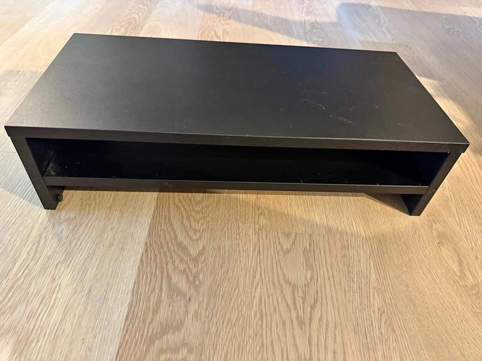 Black Monitor Stand Riser