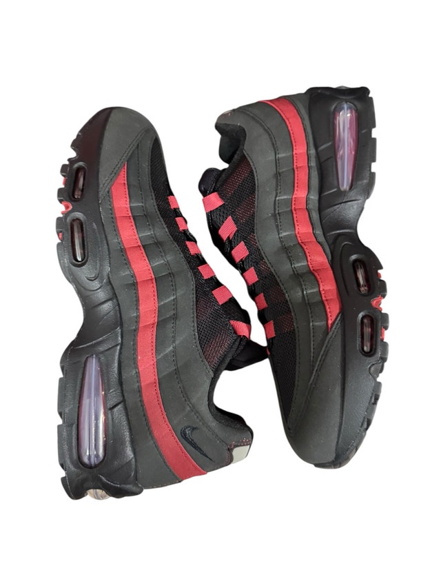 Nike Air Max 95 Black Crimson Sz 9.5 - photo 4