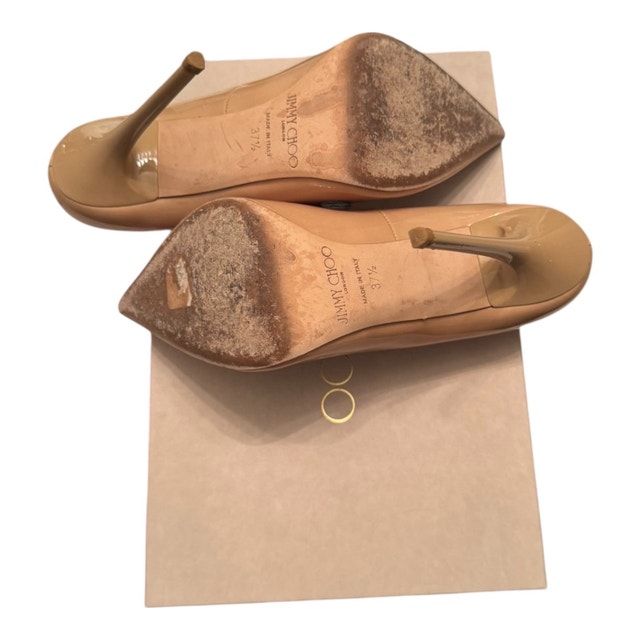 Jimmy Choo Anouk Heels Sz 37.5 - photo 3