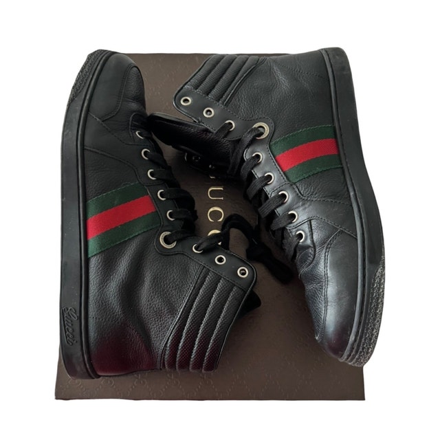 Gucci High Top Sneakers Sz 42,5 - photo 4