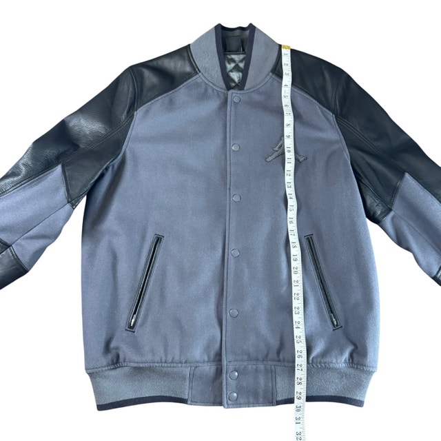 Jordan Varsity Jacket Grey Sz XL - photo 2