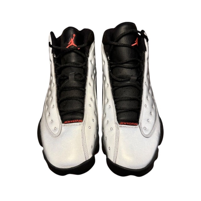 Jordan 13 Retro Reflective Silver Sz 9 (no box) - photo 2