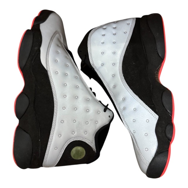 Jordan 13 Retro Reflective Silver Sz 9 (no box) - photo 4