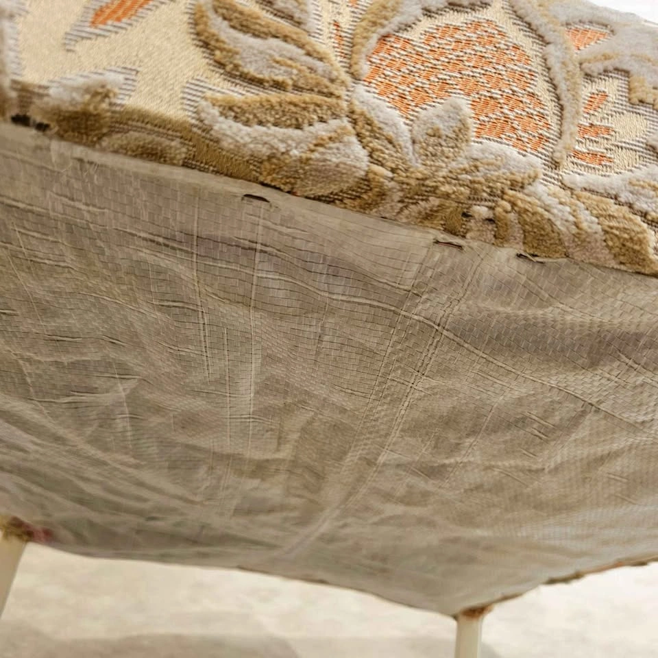 Refinished & Reupholstered Vintage Chair - photo 4