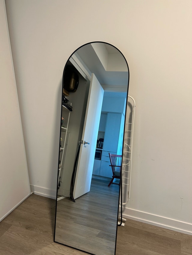 Arched Floor Mirror