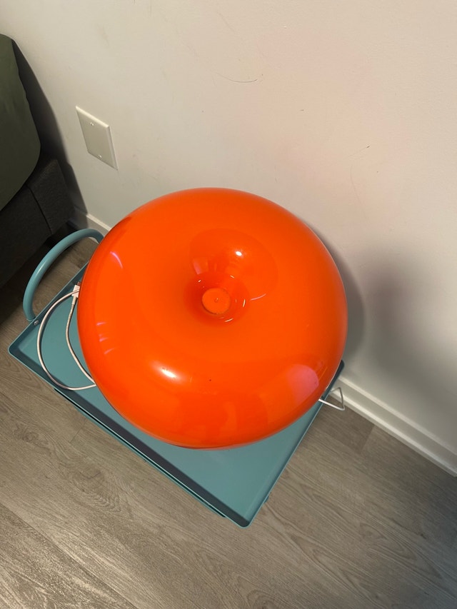 Orange Mushroom Lamp Table Lamp - photo 2
