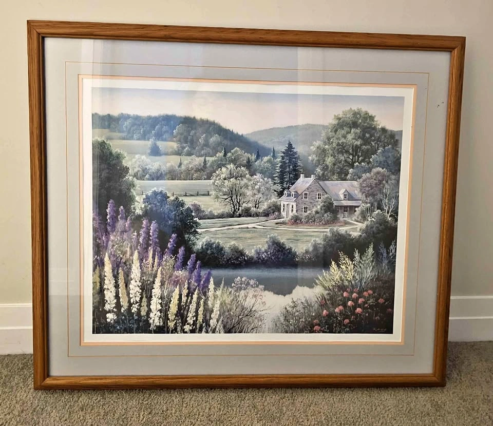 Beautifully framed Country Landscape Print