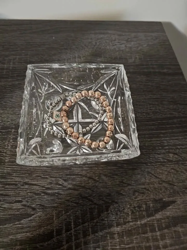 Vintage Crystal Trinket Dish - photo 2