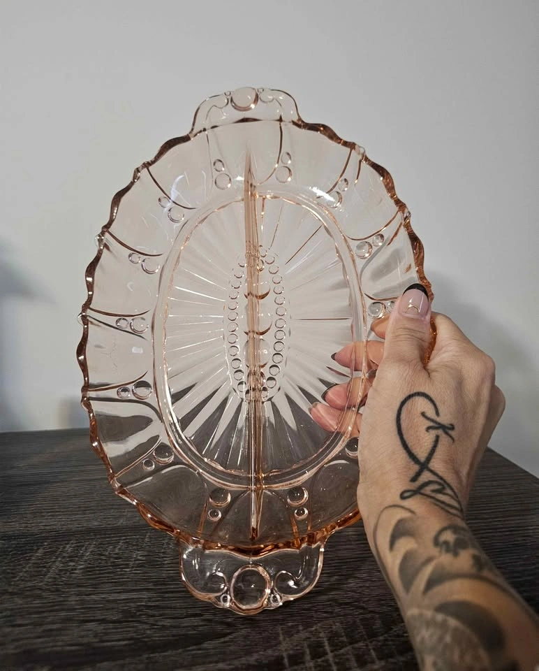 Vintage Anchor Hocking Divided Relish Dish - photo 4