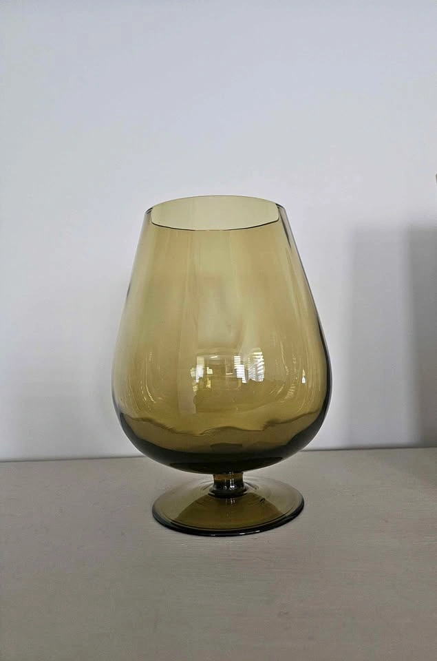 Vintage Mid-Century Modern Oversized Brandy Snifter Vase