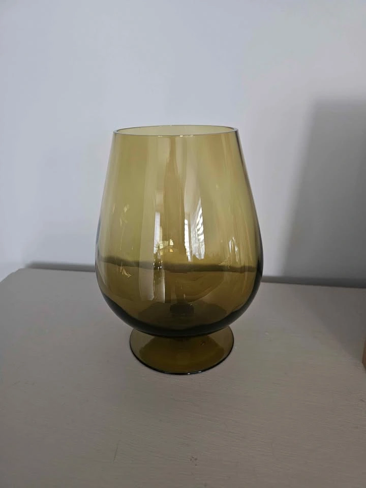 Vintage Mid-Century Modern Oversized Brandy Snifter Vase - photo 2