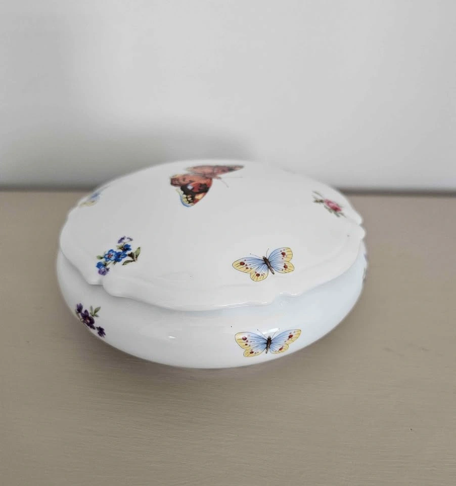 🦋 Vintage Limoges France Butterfly Trinket Dish 🦋 - photo 3