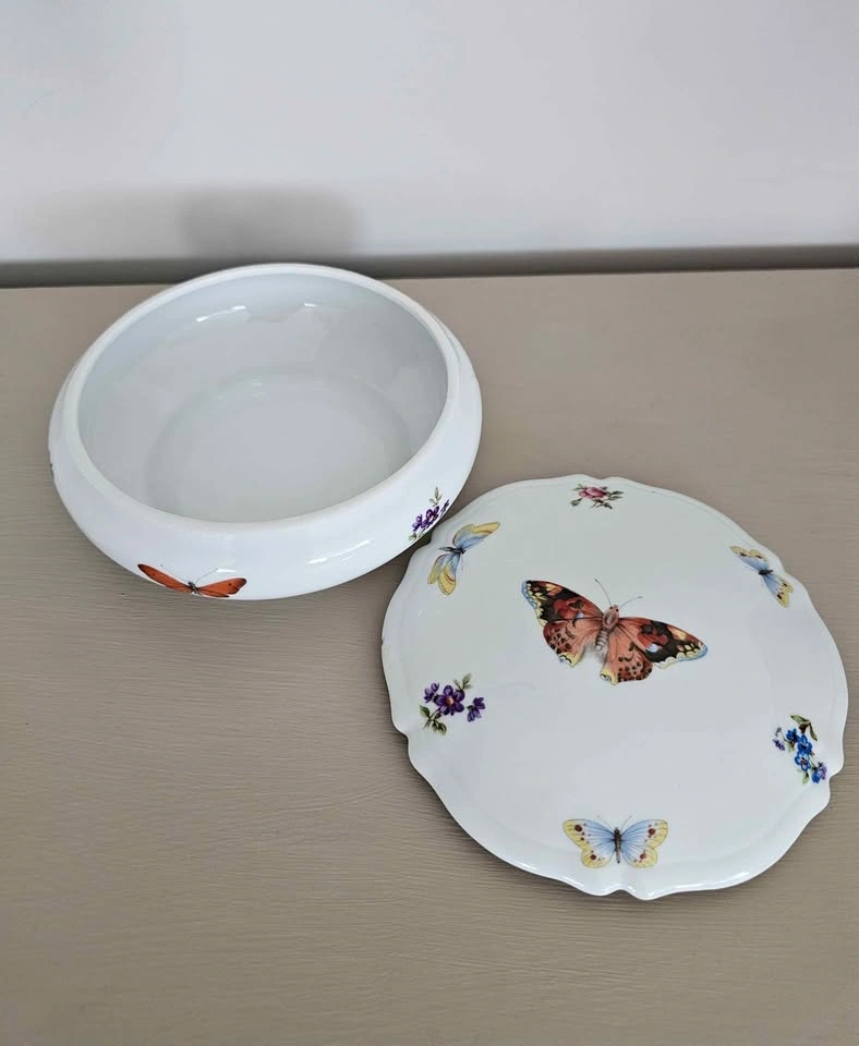 🦋 Vintage Limoges France Butterfly Trinket Dish 🦋 - photo 4