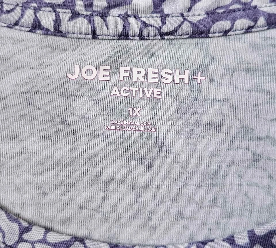 Joe Fresh Lavender Floral-Pattern Long Sleeve - photo 3