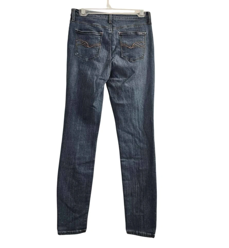 Reitmans The Signature Soft Skinny Jeans in Dark Blue - photo 2