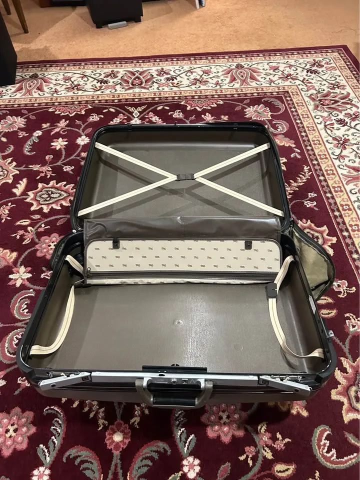 Vintage Safari Hard-Shell Check-In Suitcase image indicator(2)