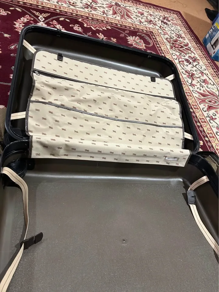 Vintage Safari Hard-Shell Check-In Suitcase image indicator(5)