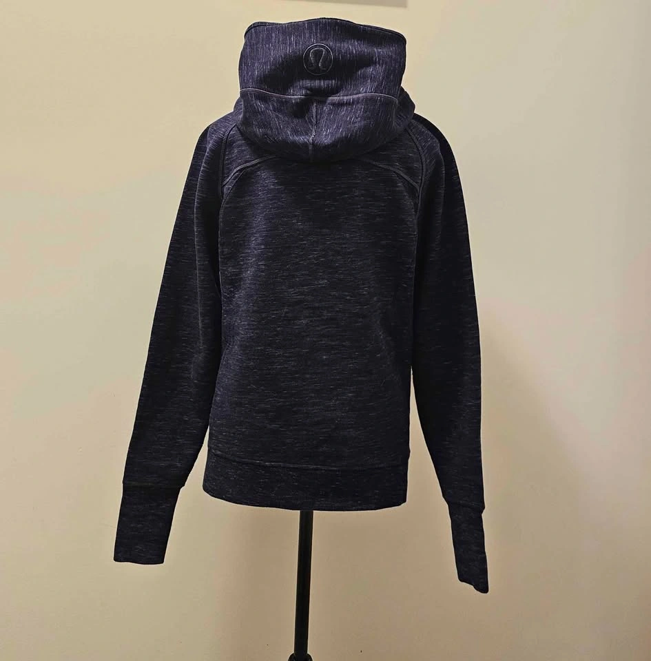 Lululemon Athletica Navy/Purple Full-Zip Scuba Hoodie - photo 2