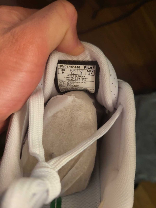 Fila Saga white size 9 - photo 4