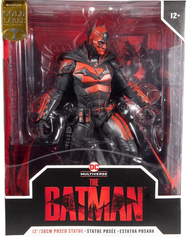 The Batman 12” Gold Label / Red & Black Exclusive