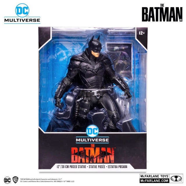 McFarlane DC Multiverse The Batman 12” Robert Pattinson, Sealed