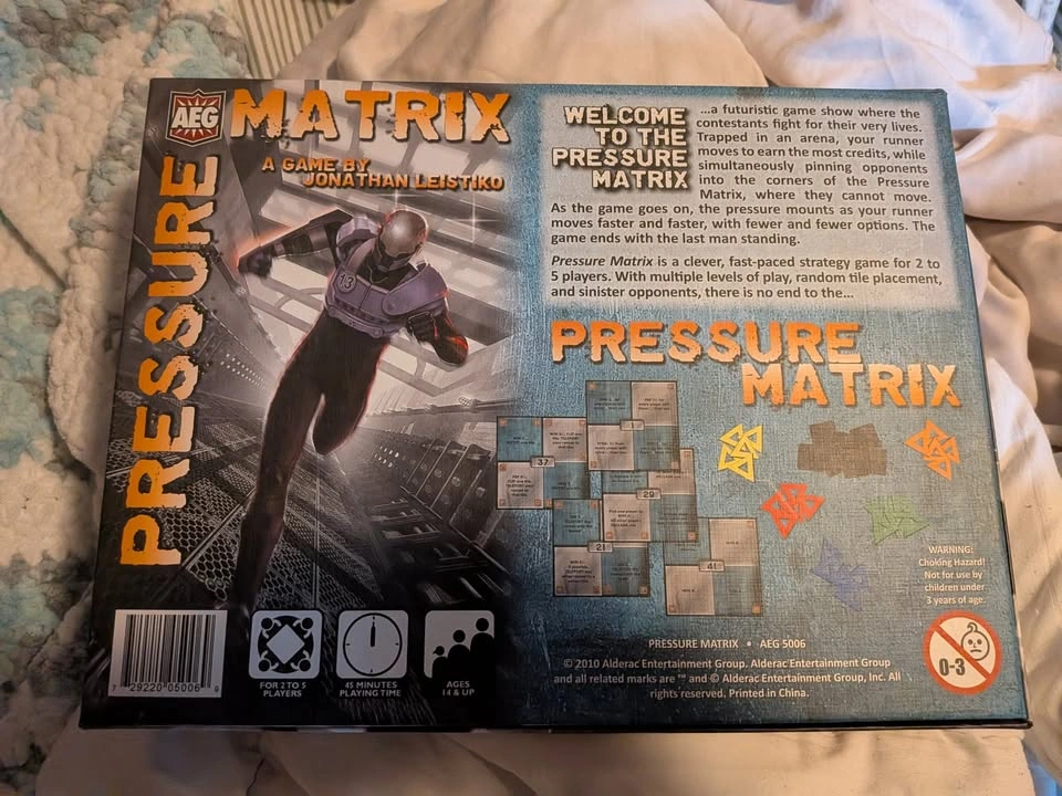 Pressure Matrix - Board Game - Mint - photo 2